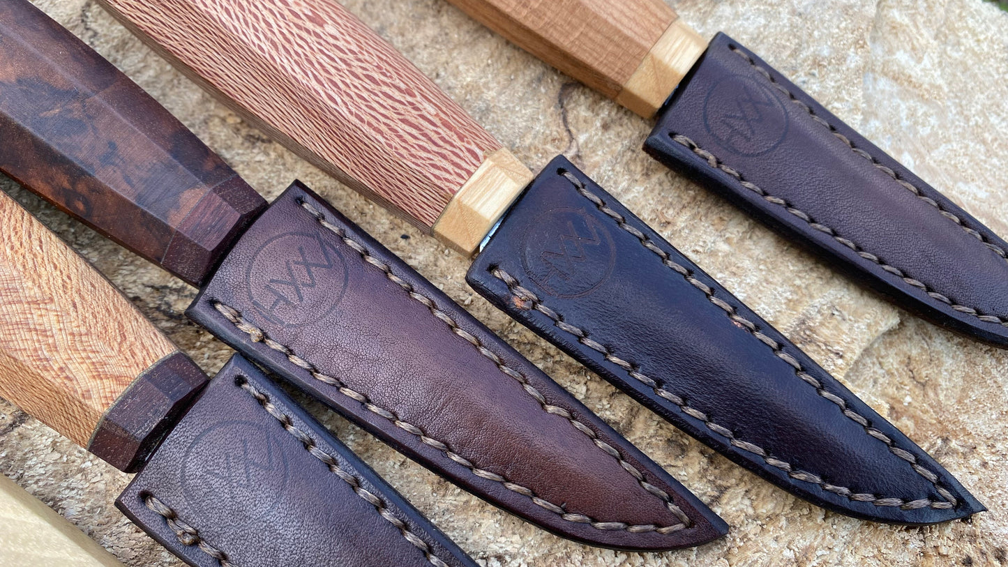 Leather Sheath for the 80mm Sloyd Knives