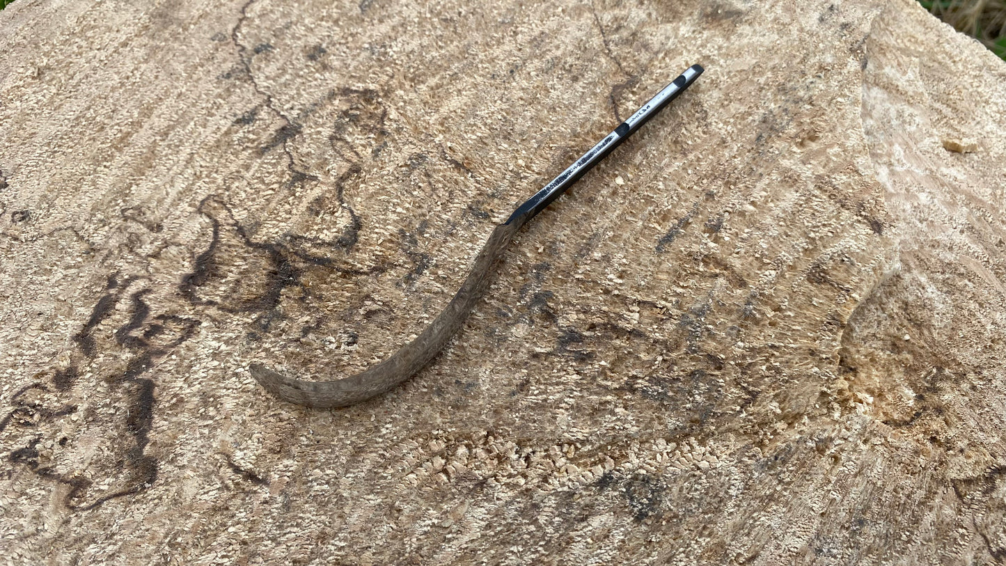 Spoon Knife Blade, Open Curve, For Right Hand