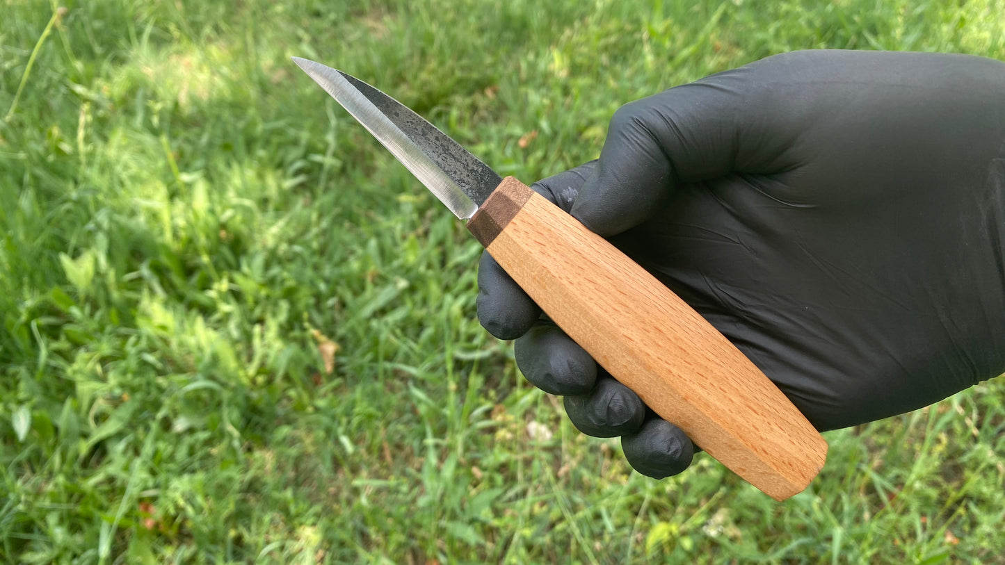 Sloyd Knife 60mm Straight Blade