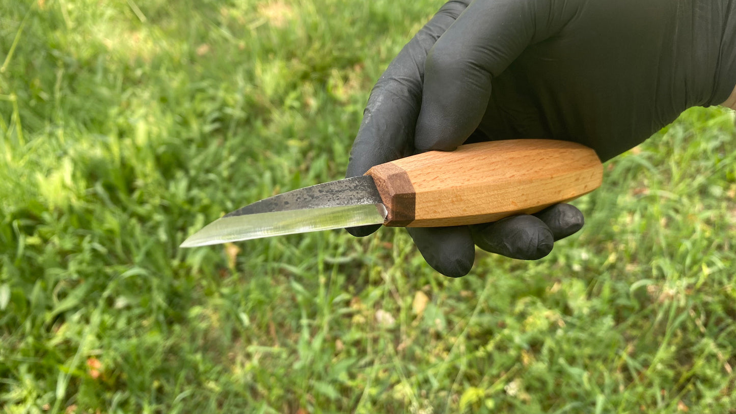 Sloyd Knife 60mm Straight Blade