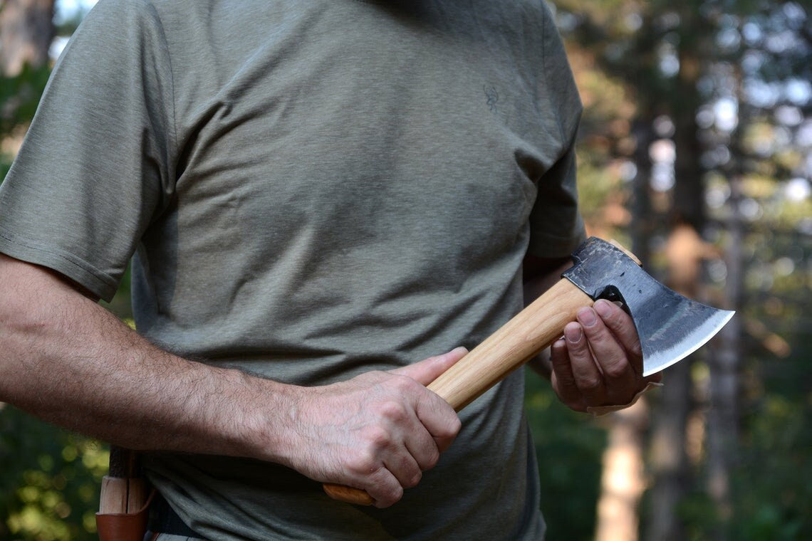 Mini Carving Axe, Carving Tool, Bushcraft Axe, Bushcraft Gear, Camping Gear, Spoon Carving Axe, Wood Carving Tool