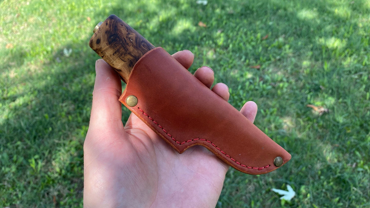Mini Puukko Knife O1 steel, Camping Knife, Bushcraft Knife, Hunting Knife, Survival Knife, Handcraft Knife