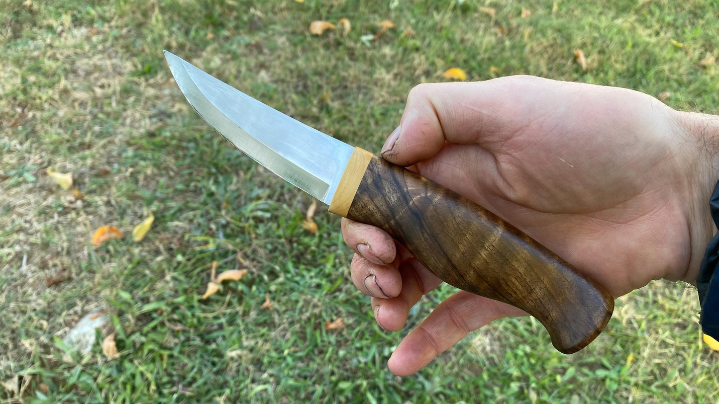 Hunting Knife, Traditional Puukko Knife, Camping Knife, Tactical Knife, Unique Knife, Survival Knife, Handcraft Knife