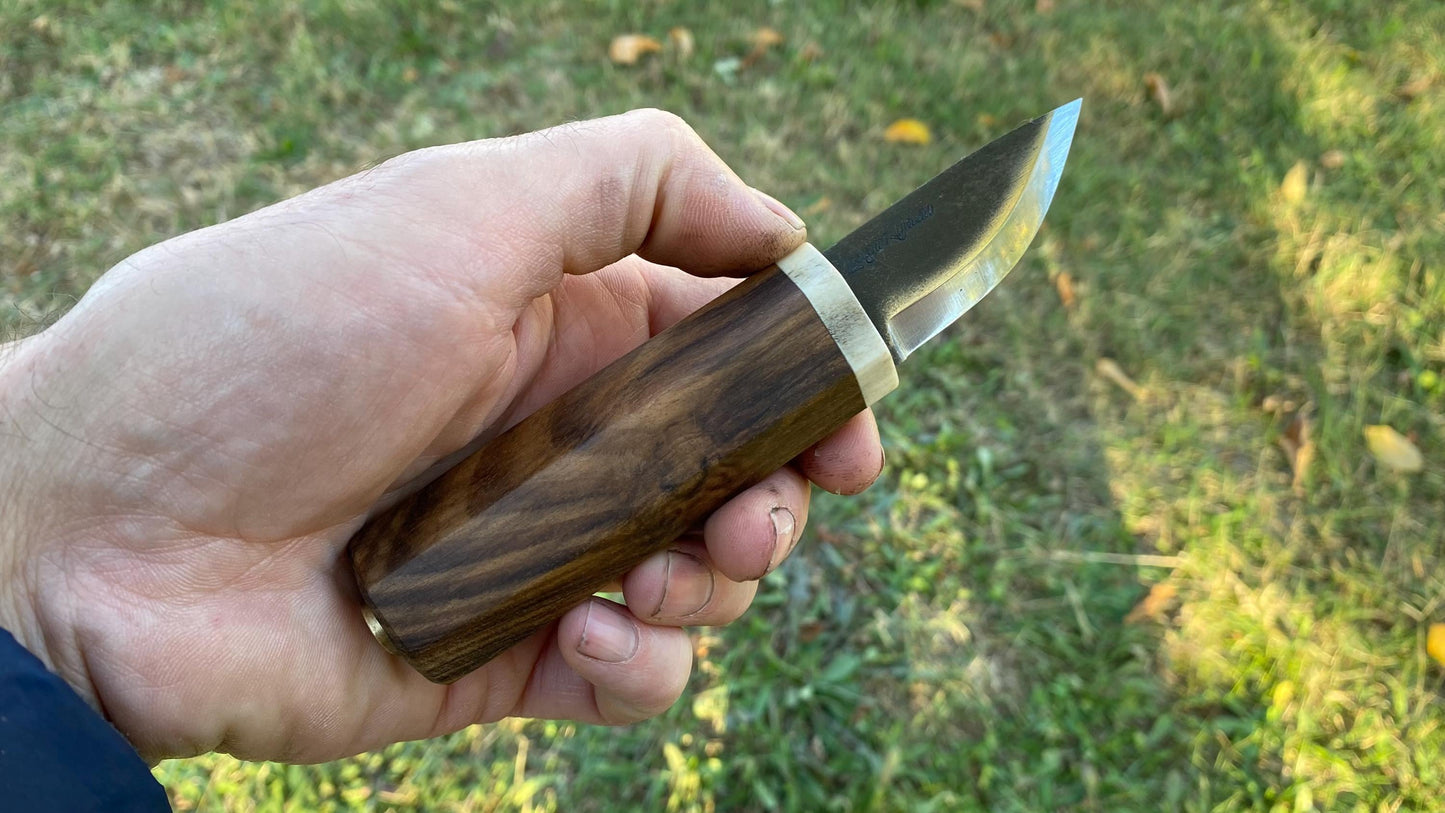 Mini Puukko Knife O1 steel N:2, Camping Knife, Bushcraft Knife, Hunting Knife, Survival Knife, Handcraft Knife