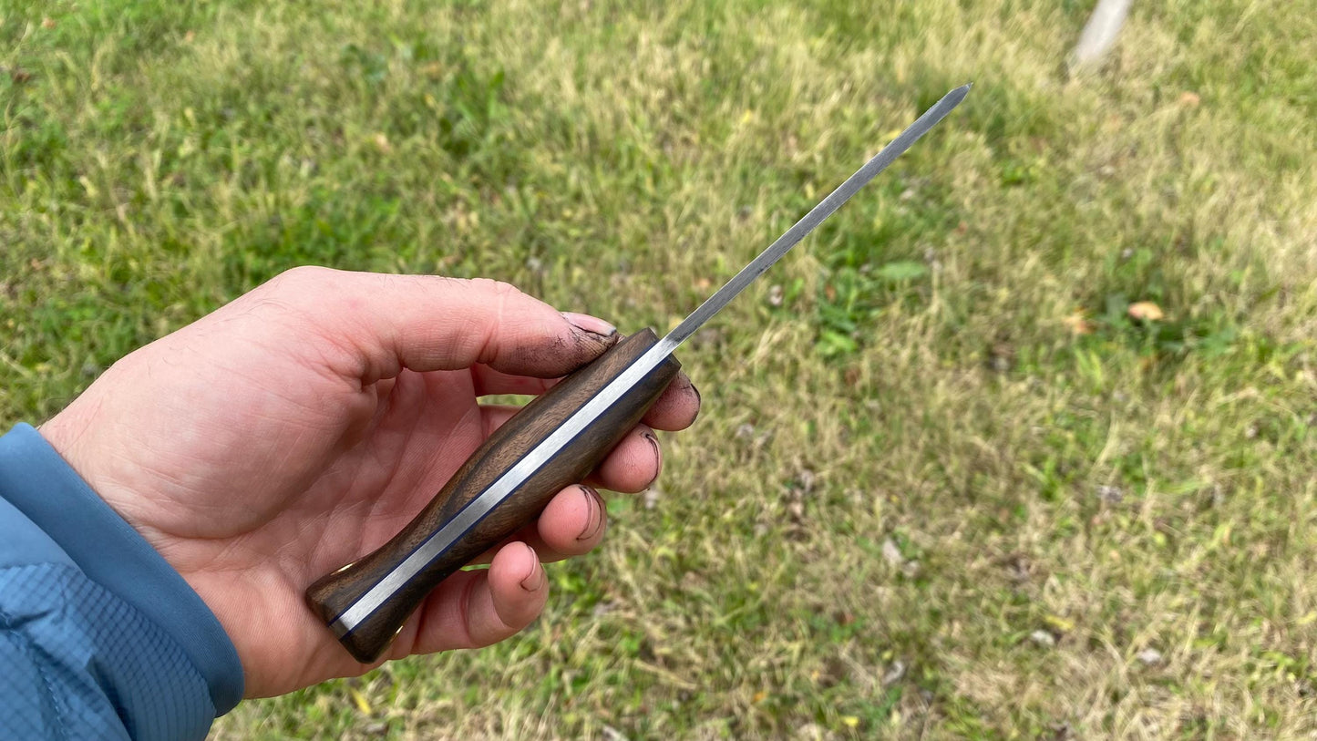 Small Bushcraft Knife with Fire Starter, Camping Knife, Tactical Knife, Hunting Knife, Full Tang Knife, Survival Knife, Handcraft Knife