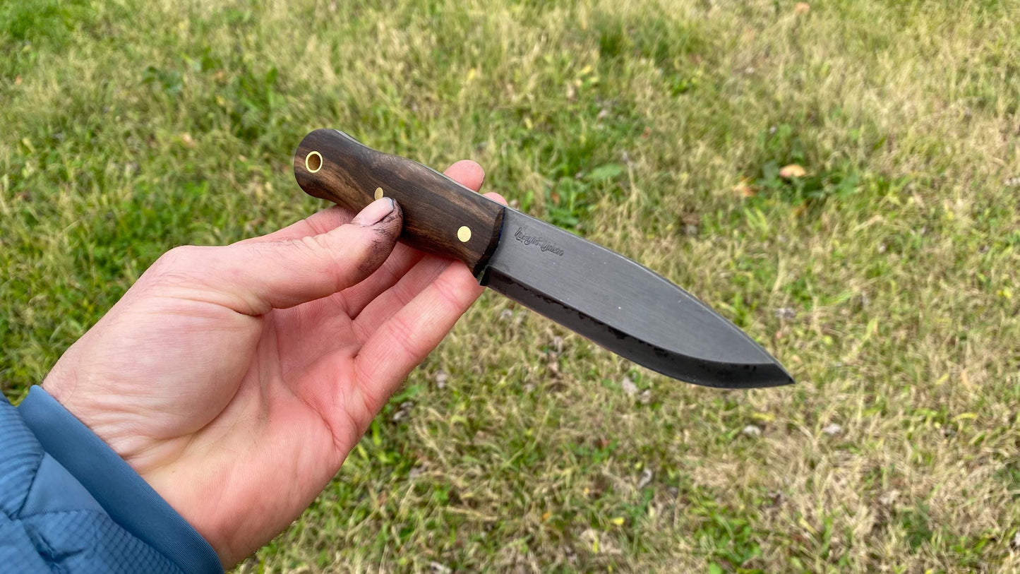 Small Bushcraft Knife with Fire Starter, Camping Knife, Tactical Knife, Hunting Knife, Full Tang Knife, Survival Knife, Handcraft Knife