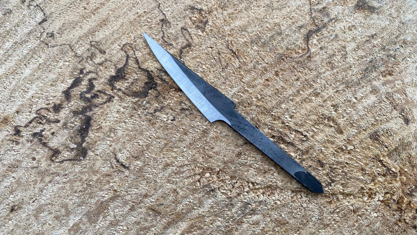 Curved Sloyd Knife Blade 65mm, Wood Carving Knife Blade, Spoon Carving Knife Blade, Whittling Knife Blade, Wood Carving Tool