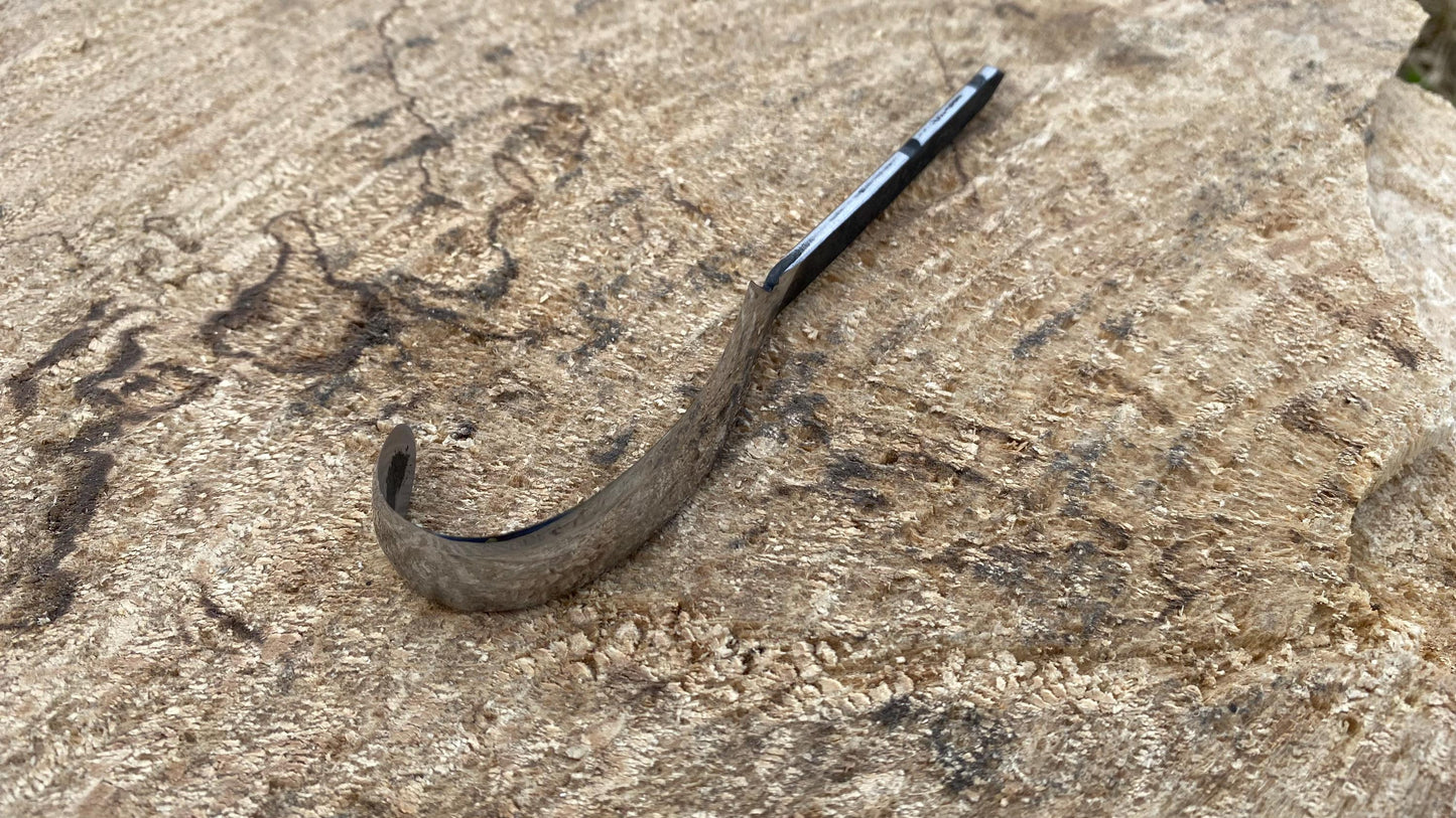 Spoon Knife Blade, Compound Curve, For Right Hand