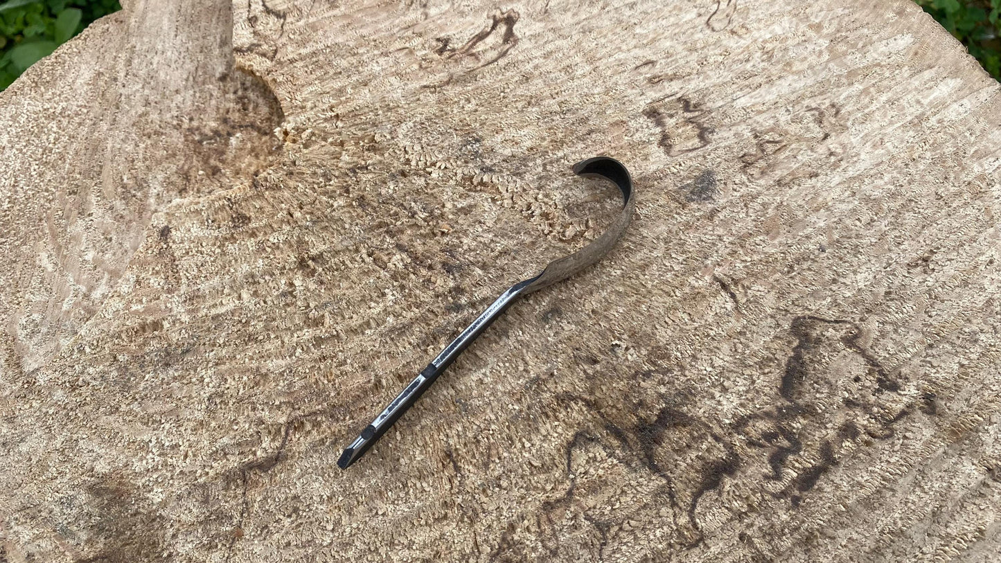 Spoon Knife Blade Mini, Compound Curve, For Left Hand