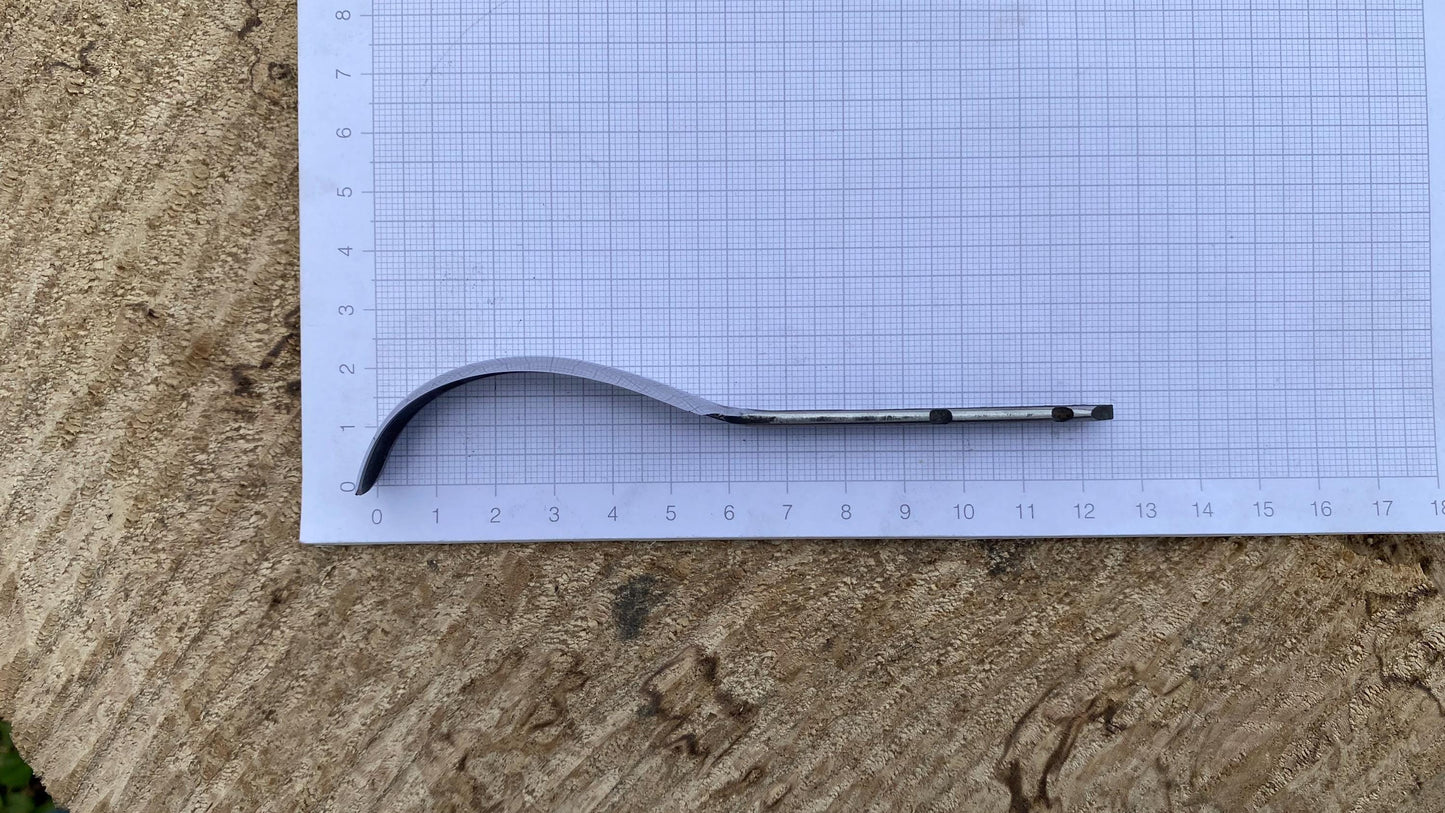 Spoon Knife Blade, Open Curve, For Left Hand