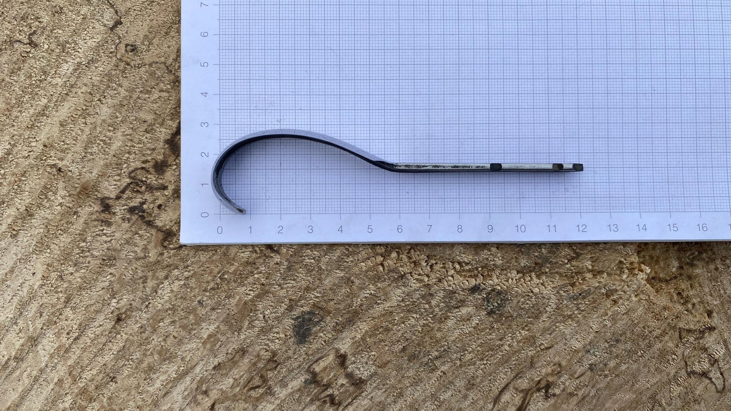 Spoon Knife Blade, Compound Curve, For Letf Hand