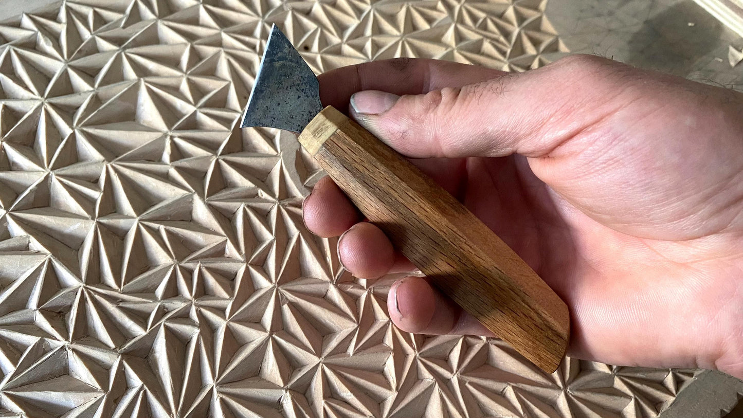 Detail Carving Knife No 8, Chip Carving Knife, Figure Carving Knife, Whittling Knife, Wood Carving Knife, Wood Carving Tool