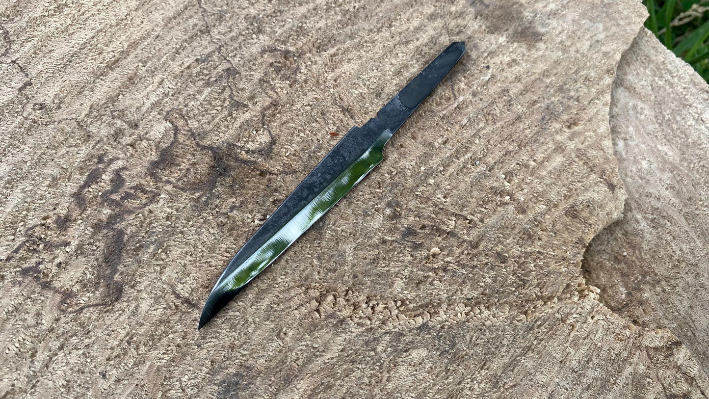 Sloyd Knife Straight Blade 80mm, Wood Carving Knife Blade, Spoon Carving Knife Blade, Whittling Knife Blade, Wood Carving Tool
