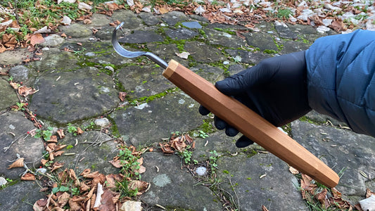 Double-Edged TWCA Cam Spoon Knife 35mm