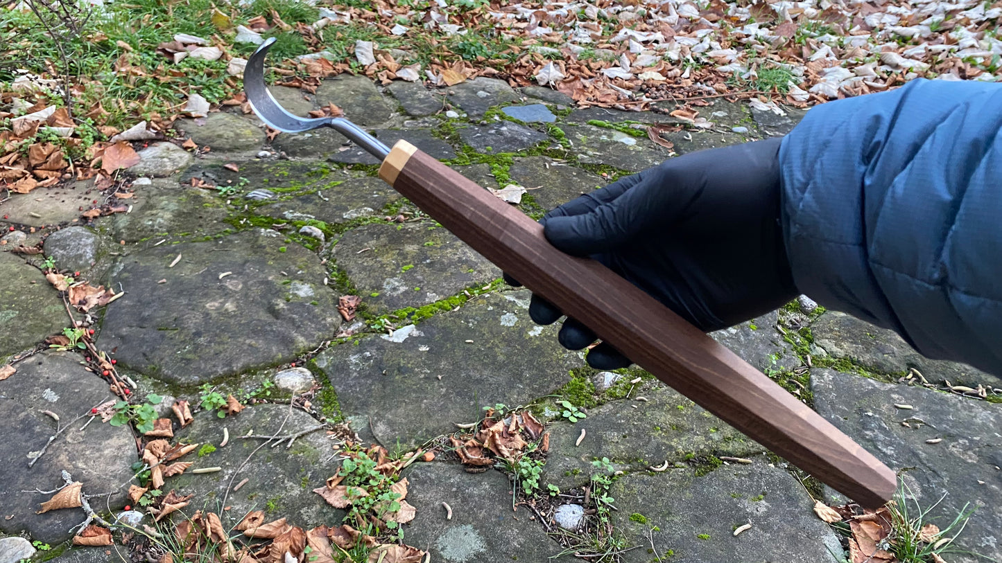 Double-Edged TWCA Cam Spoon Knife 40mm