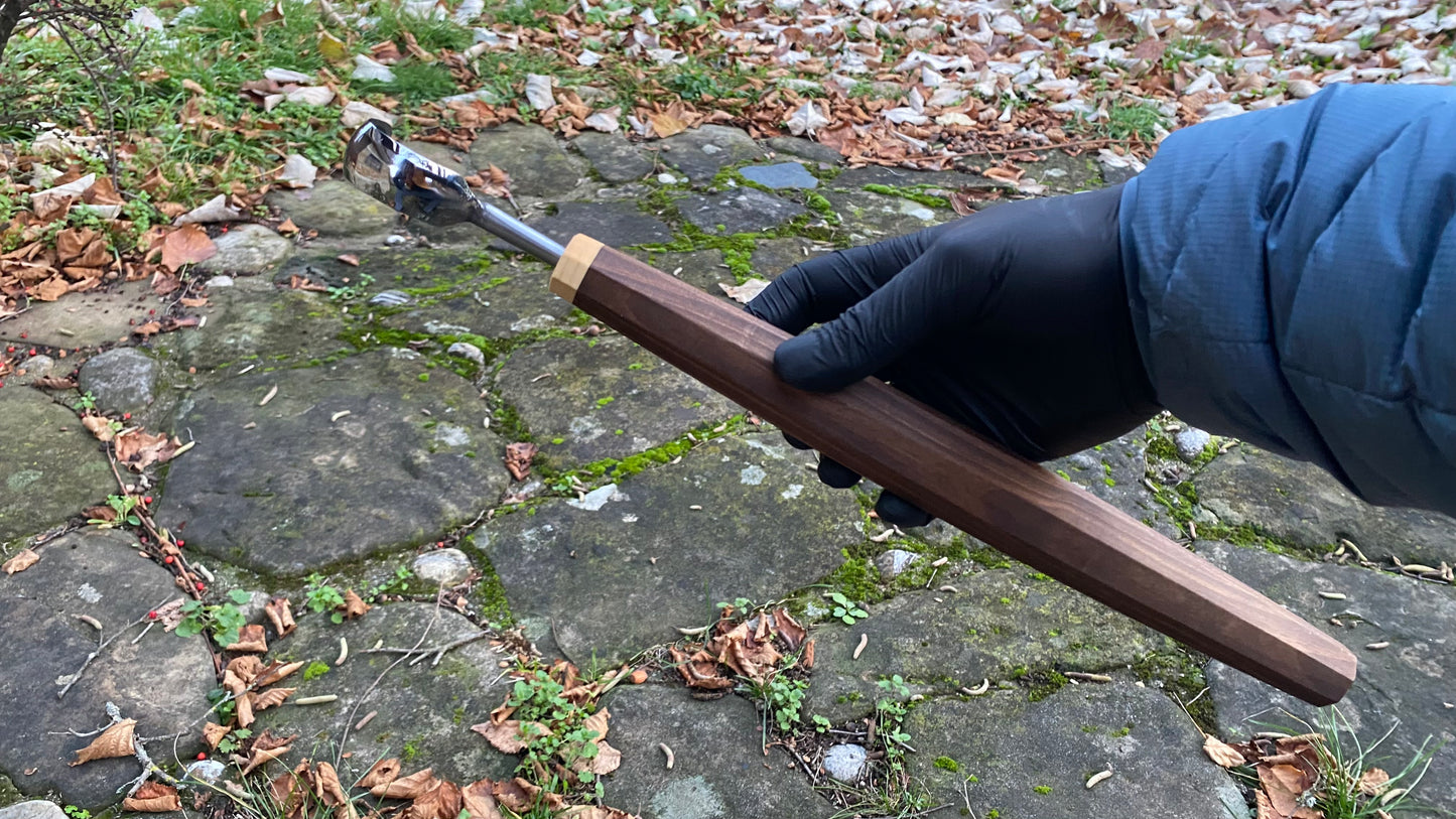 Double-Edged TWCA Cam Spoon Knife 40mm