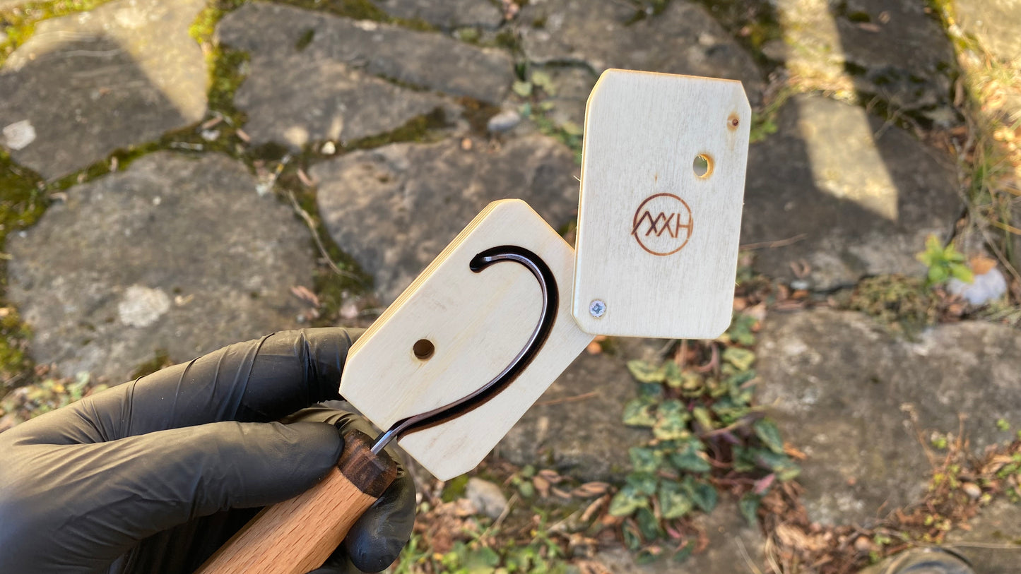 Wooden Sheath for the Compound Curve Spoon Knives