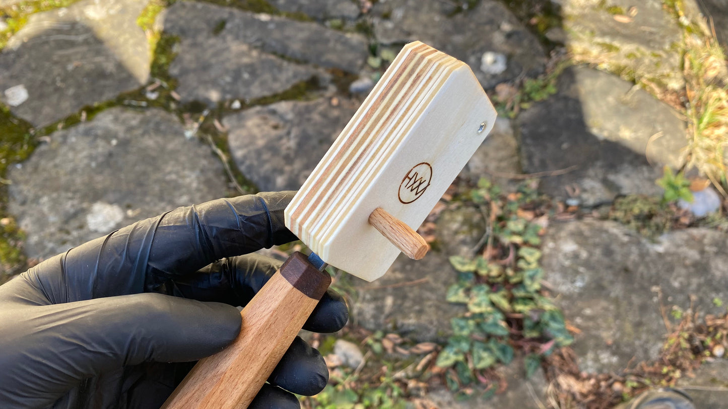 Wooden Sheath for the Open Curve Spoon Knives