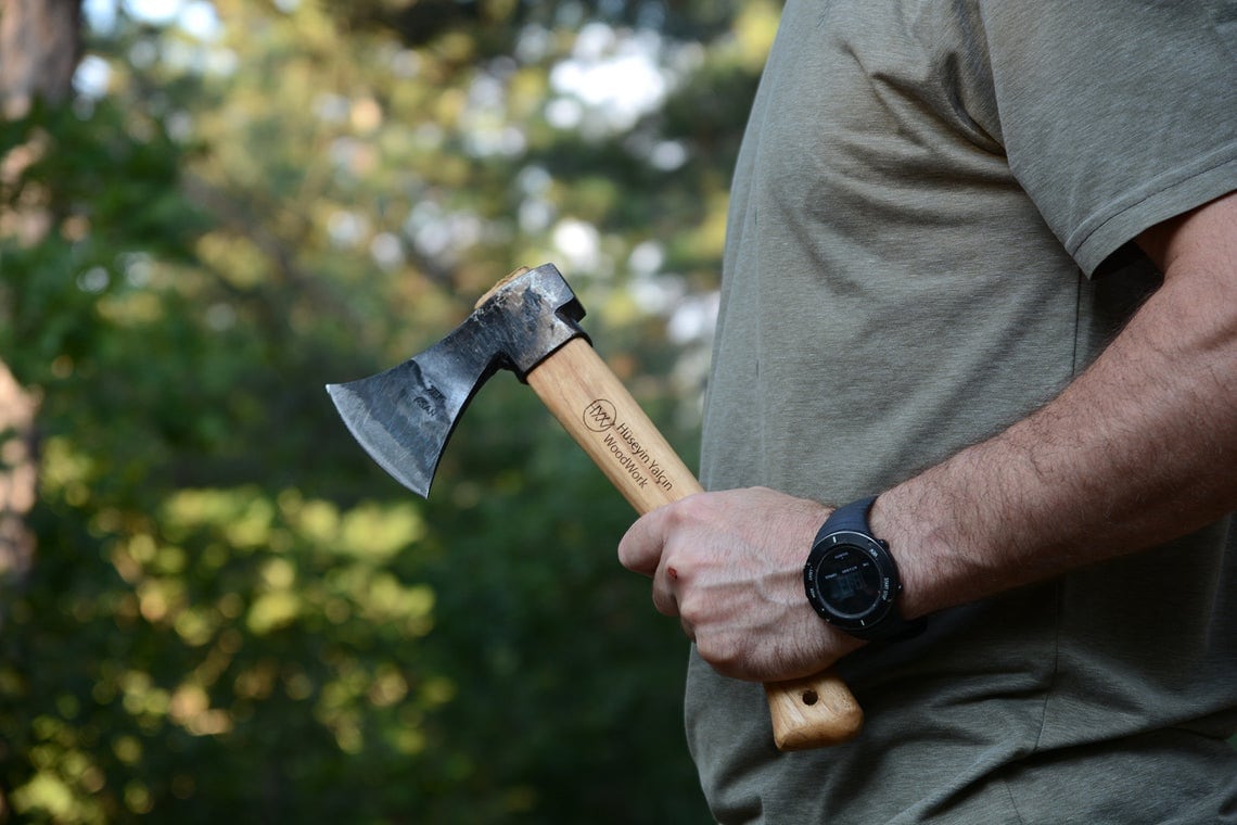 Mini Carving Axe, Carving Tool, Bushcraft Axe, Bushcraft Gear, Camping Gear, Spoon Carving Axe, Wood Carving Tool