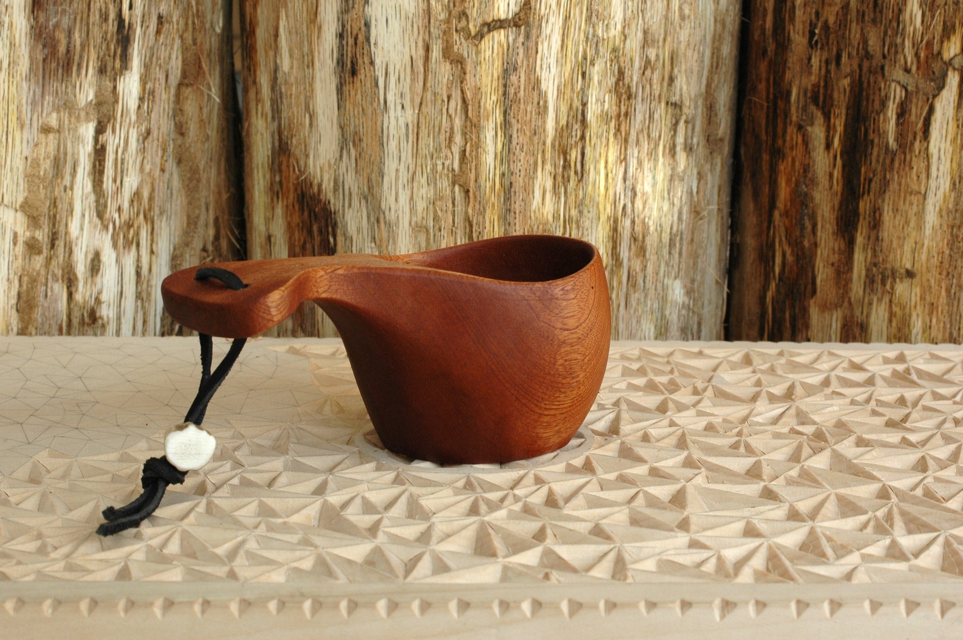 Scandinavian Kuksa, Hand Carved Cup, Wooden Mug, Camping Gear, Coffee Cup, Bushcraft Kuksa, Guksi, Kuksa Cup