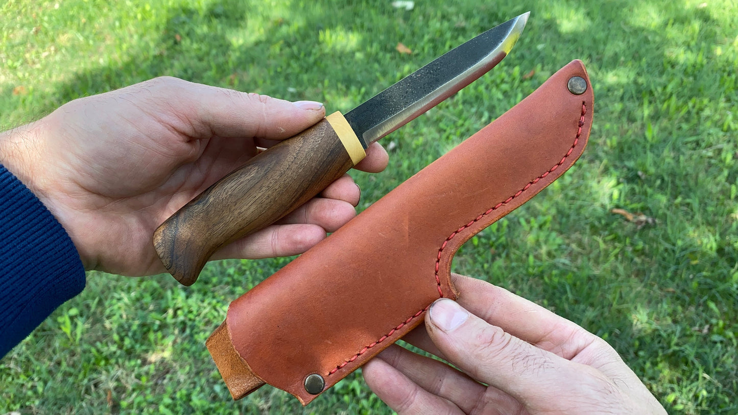 Puukko Knife O1 Steel, Camping Knife, Viking Knife, Bushcraft Knife, Hunting Knife, Survival Knife, Handcraft Knife