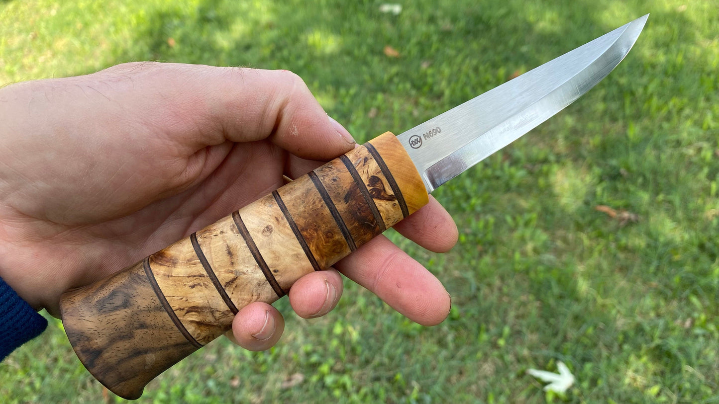 Traditional Puukko Knife, Hunting Knife, Camping Knife, Tactical Knife, Unique Knife, Survival Knife, Handcraft Knife