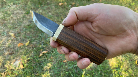 Mini Puukko Knife O1 steel N:1, Camping Knife, Bushcraft Knife, Hunting Knife, Survival Knife, Handcraft Knife