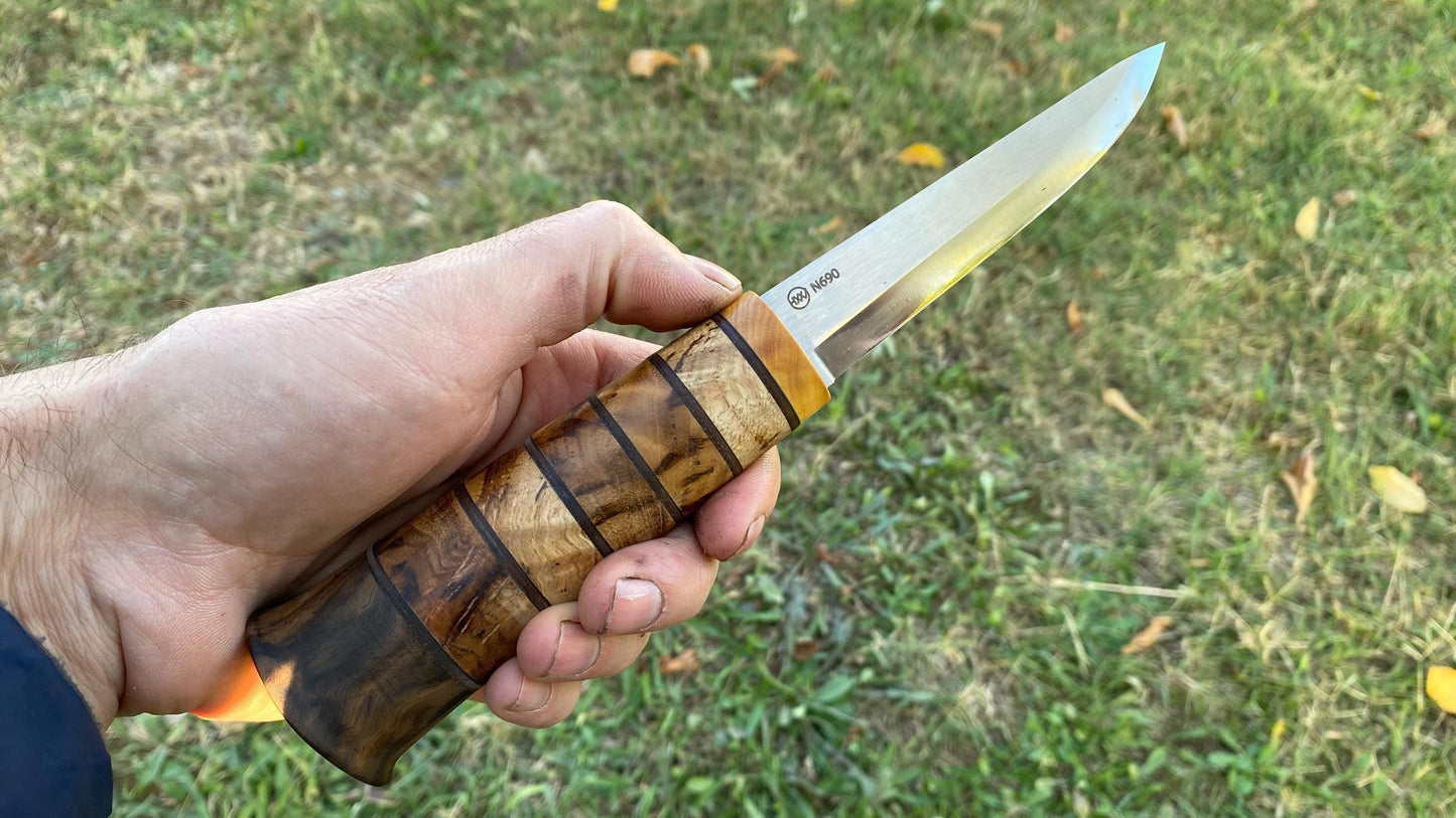 Traditional Puukko Knife, Hunting Knife, Camping Knife, Tactical Knife, Unique Knife, Survival Knife, Handcraft Knife