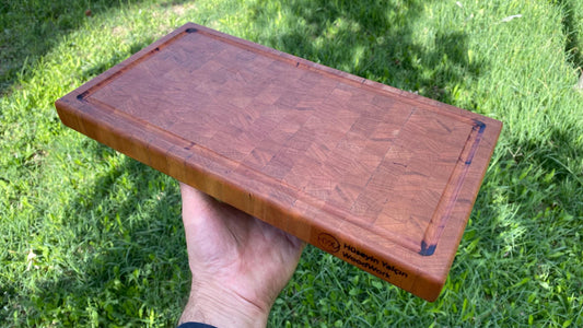 End Grain Cutting Board, Chopping Block, Butcher Block, Serving Board, Housewarming Gift, Bread Board, Cheese Board