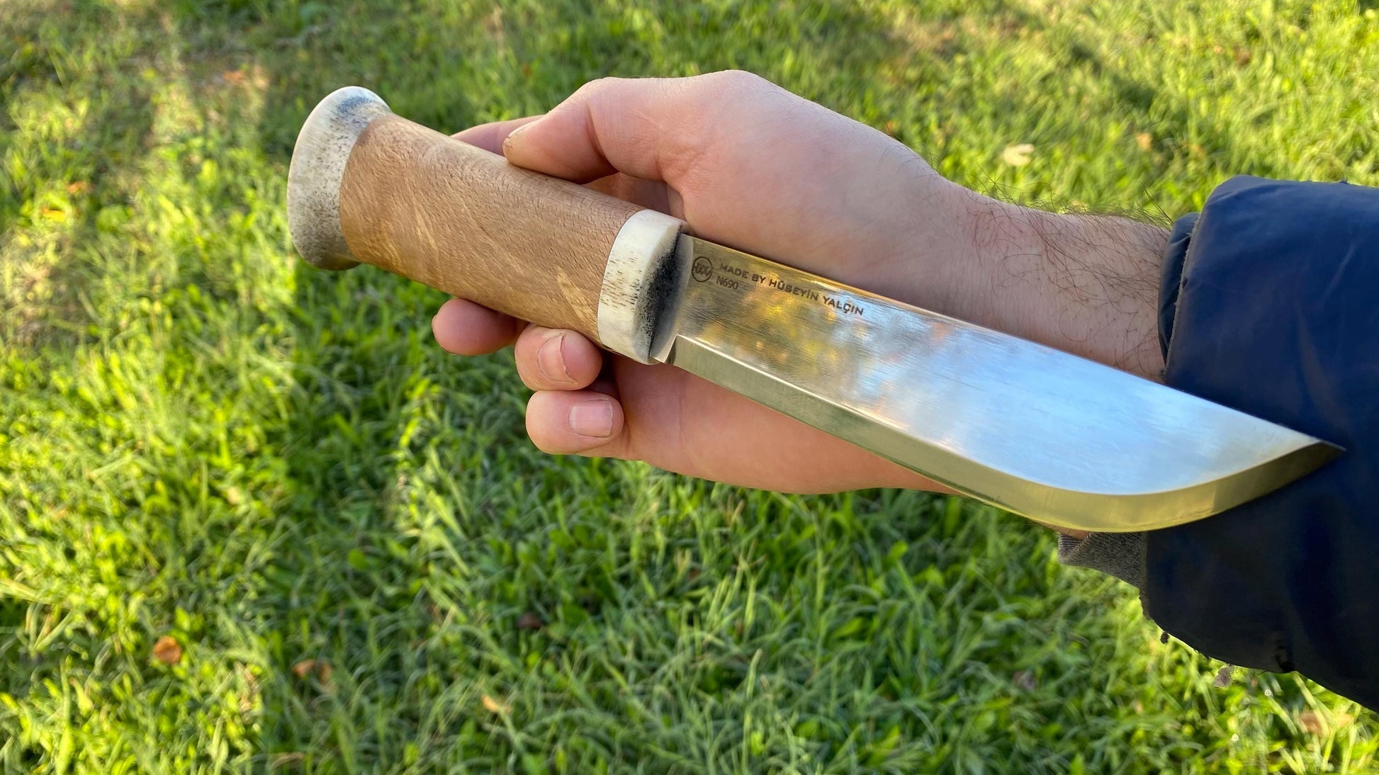 Small Leuku Knife, Traditional Puukko Knife, Big Knife, Hunting Knife, Camping Knife, Tactical Knife, Survival Knife, Handcraft Knife