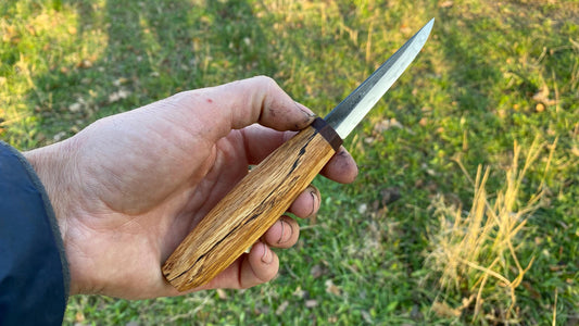 Sloyd Knife 80mm with Custom Handle-20, Wood Carving Knife, Spoon Carving Knife, Puukko Knife, Kuksa Knife, Carving Tool, Whittling Knife