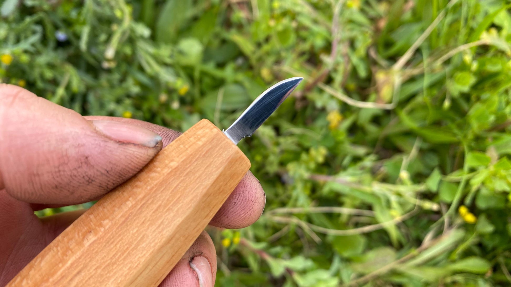 Micro Detail Carving Knife No 1, Figure Carving Knife, Whittling Knife, Wood Carving Knife, Wood Carving Tool, Chip Carving Knife