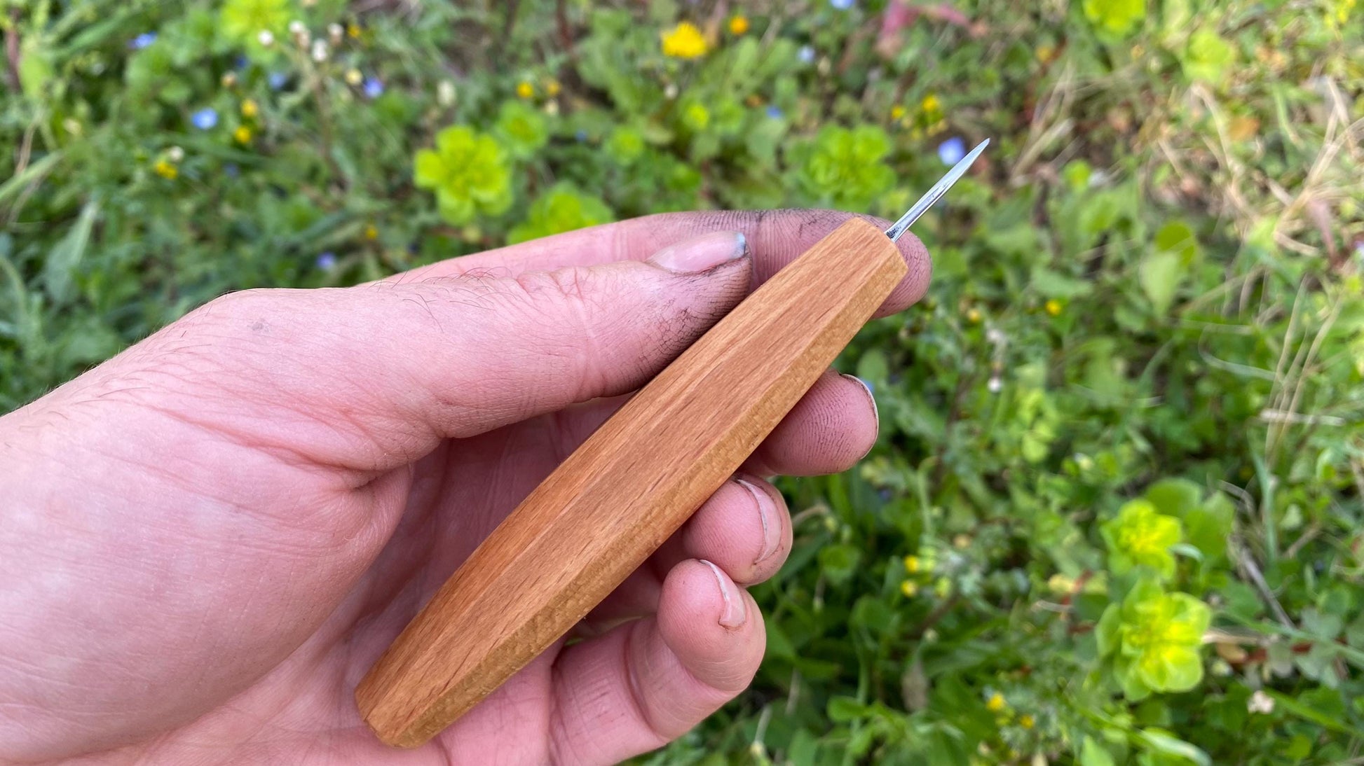 Micro Detail Carving Knife No 1, Figure Carving Knife, Whittling Knife, Wood Carving Knife, Wood Carving Tool, Chip Carving Knife