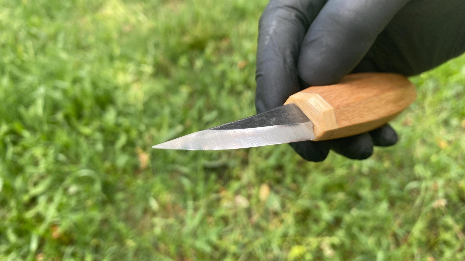 Hollow Ground Sloyd Knife 65mm, Wood Carving Knife, Spoon Carving Knife, Puukko Knife, Kuksa Knife, Carving Tool, Whittling Knife