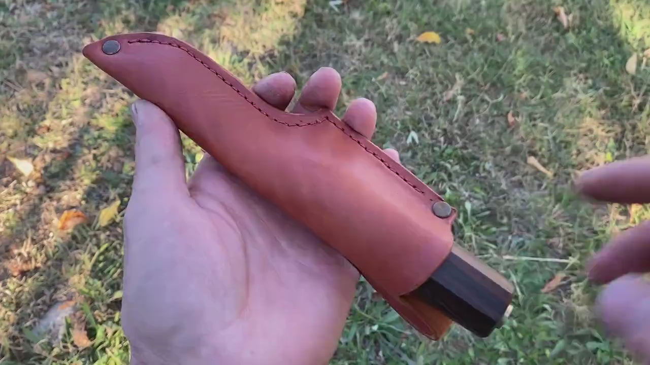 Puukko Knife O1 Steel N:5, Camping Knife, Viking Knife, Bushcraft Knife, Hunting Knife, Survival Knife, Handcraft Knife