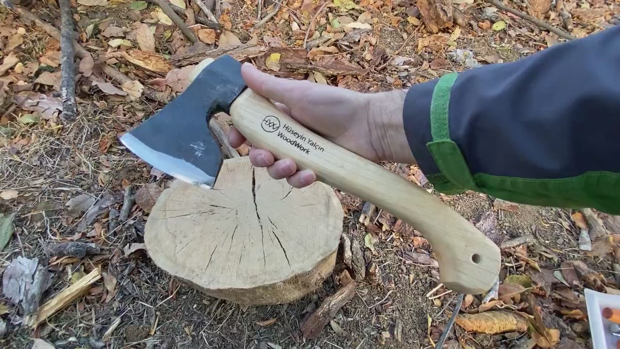 Carving Axe, Carving Tool, Bushcraft Axe, Bushcraft Gear, Camping Gear, Spoon Carving Axe, Wood Carving Tool